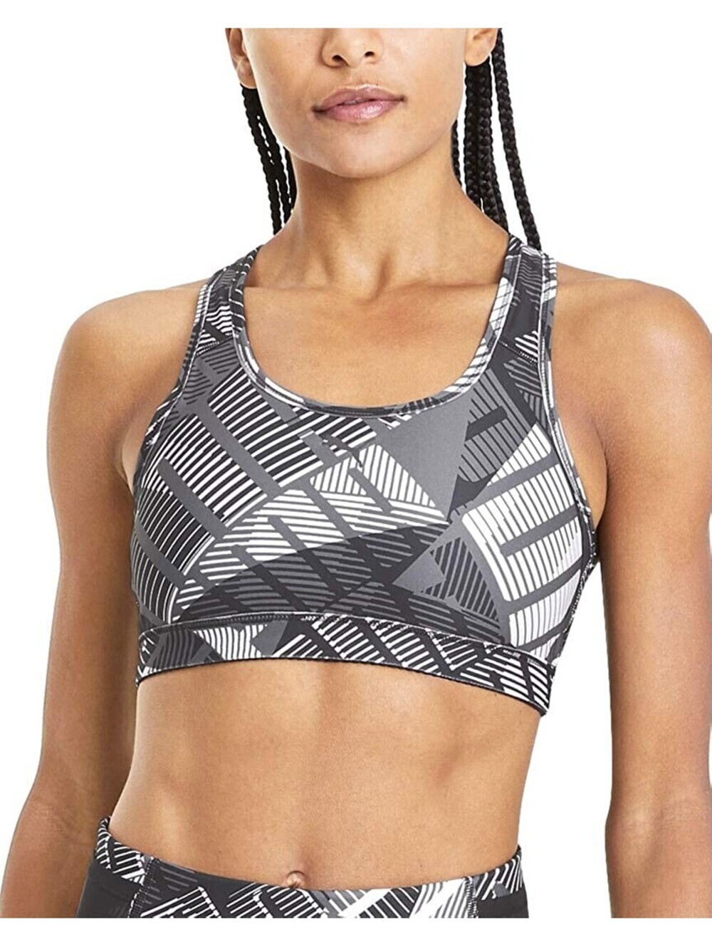 Puma Womens 4Keeps Racerback Mid-Impact Sports Bra Size XS - Picture 1 of 2